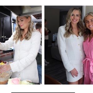 Endless Rose size L long sleeve button up dress